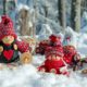 A photo of dolls with snowboards in the forest | Family With Kids: The Best Tour in Copenhagen | Amitylux Tours | Scandinavian Guided Tours | VIP & Luxury Experiences in the Nordics