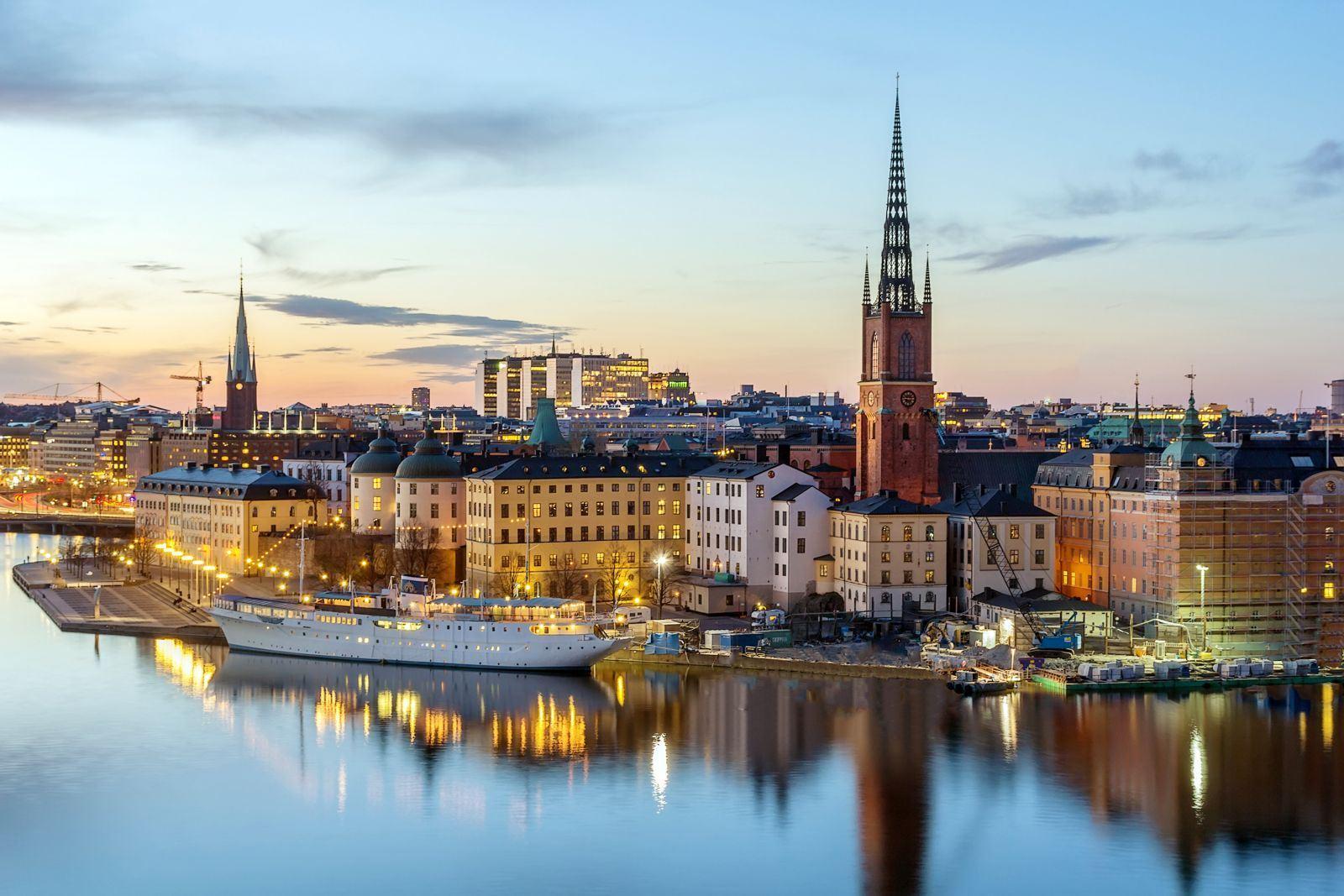 A photo of Stockholm in the late afternoon | Amitylux Tours | Scandinavian Guided Tours | VIP & Luxury Experiences in the Nordics