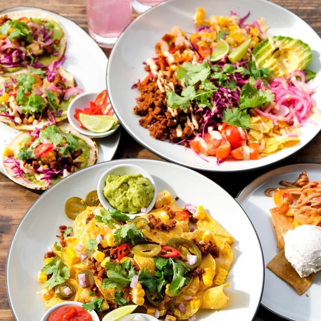 A photo of cooked meals at Flavour Bastards | The Best Vegan Restaurants in Copenhagen | Amitylux Tours | Scandinavian Guided Tours | VIP & Luxury Experiences in the Nordics