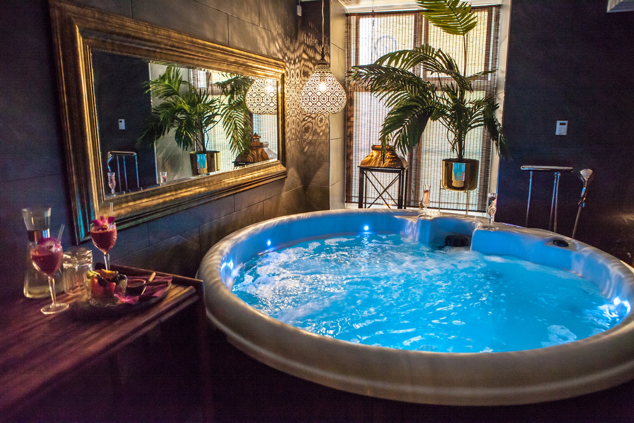 A photo of an inside Jacuzzi at Samadhi Spa | The Best 5 Spas in Copenhagen | Amitylux Tours | Scandinavian Guided Tours | VIP & Luxury Experiences in the Nordics