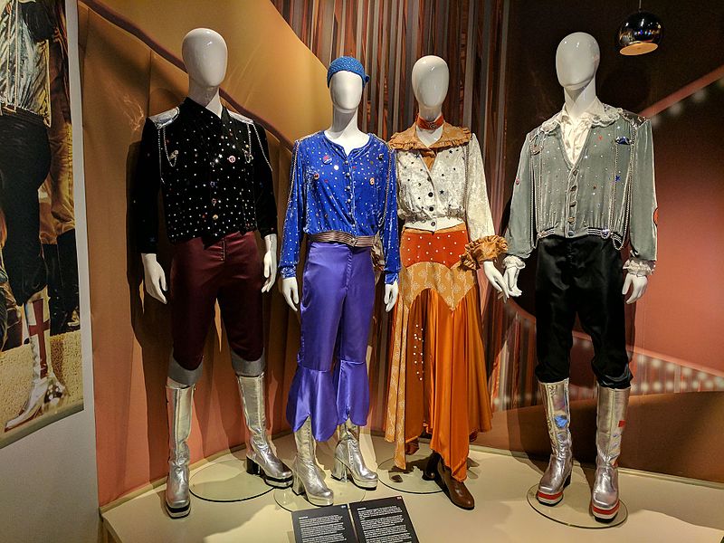 A photo of four figures dressed as ABBA from inside the ABBA Museum | Stockholm (Part 1): A Must See List of Unique Sites | Amitylux Tours | Scandinavian Guided Tours | VIP & Luxury Experiences in the Nordics 
