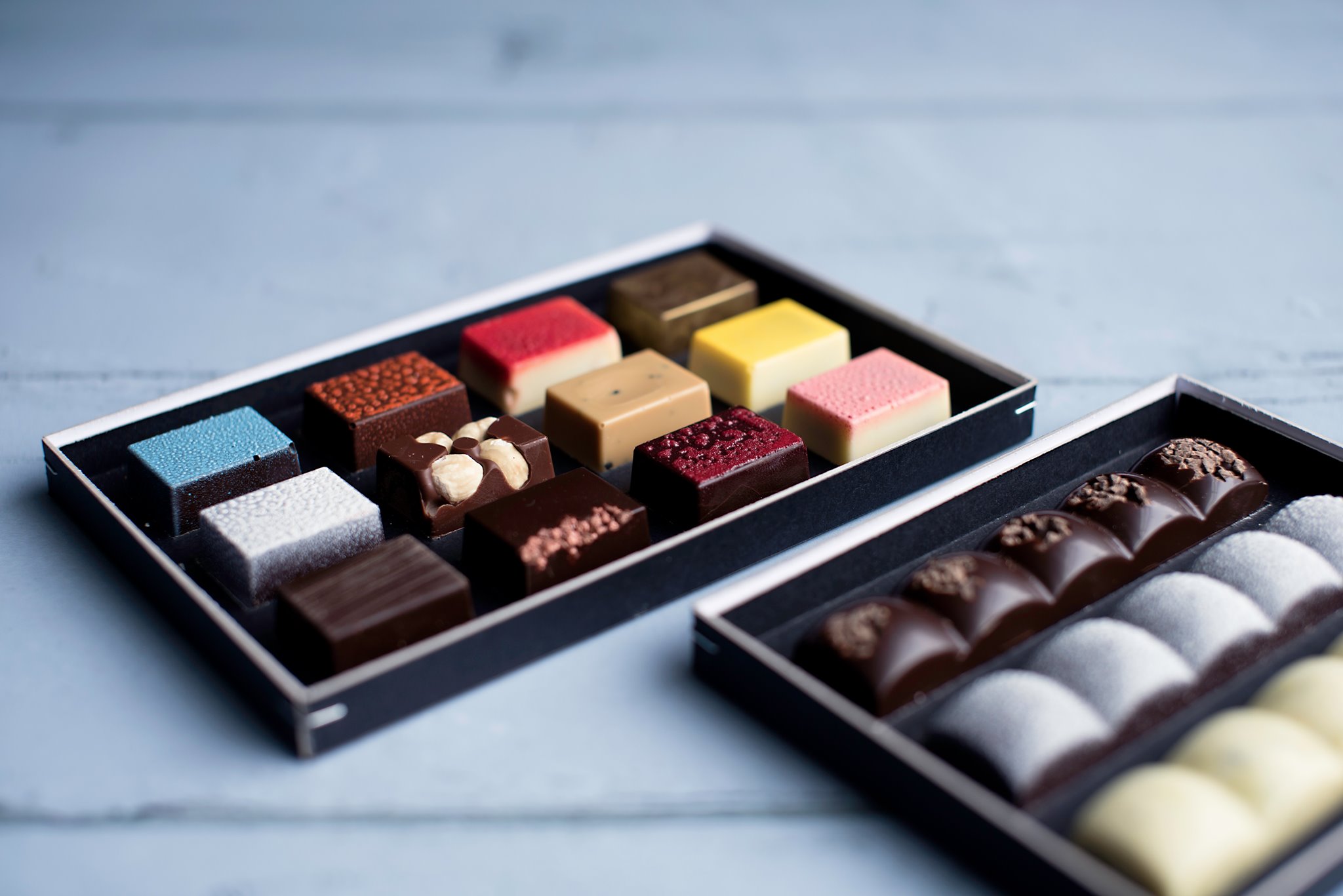A photo of chocolate candy from Ro Chokolade | The Best 5 Chocolatiers in Copenhagen | Amitylux Tours | Scandinavian Guided Tours | VIP & Luxury Experiences in the Nordics