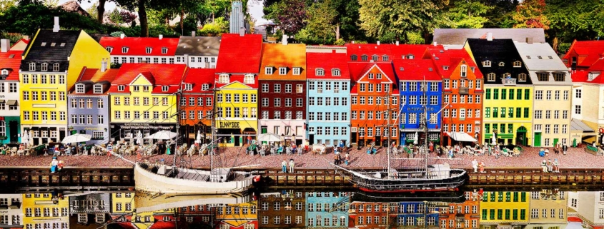 A photo of Nyhavn built by LEGO blocks | LEGO: An Awe-Inspiring And Fascinating Danish Story | Amitylux Tours | Scandinavian Guided Tours | VIP & Luxury Experiences in the Nordics