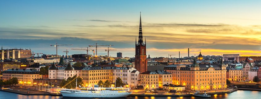 A photo of Stockholm at dusk | Stockholm Private Walking Tour | 3 Hours | Amitylux Tours | Scandinavian Guided Tours | VIP & Luxury Experiences in the Nordics