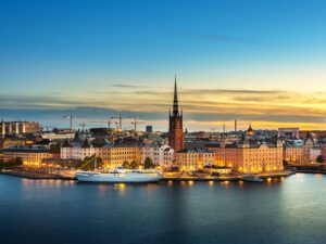 A photo of Stockholm at dusk | Stockholm Private Walking Tour | 3 Hours | Amitylux Tours | Guided City Tours | VIP & Luxury Experiences