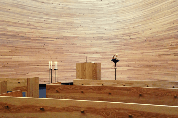 inside the Kaampi Chapel