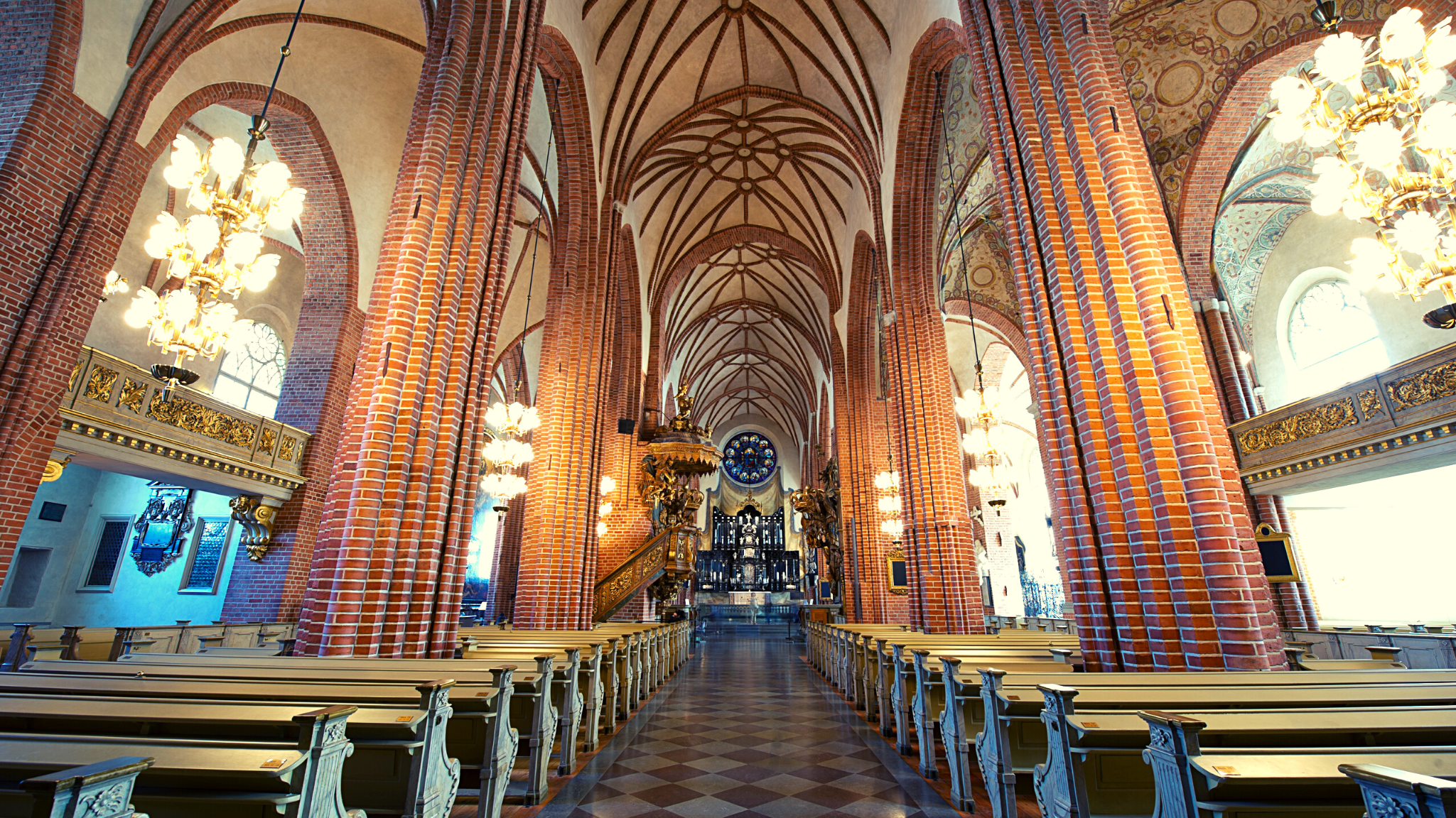 A photo inside the Great Church | Stockholm (Part 2): A Must See List of Unique Sites | Amitylux Tours | Scandinavian Guided Tours | VIP & Luxury Experiences in the Nordics