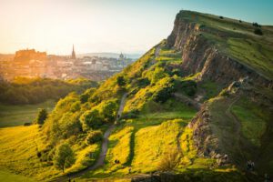 pentland hill hiking route Edinburgh