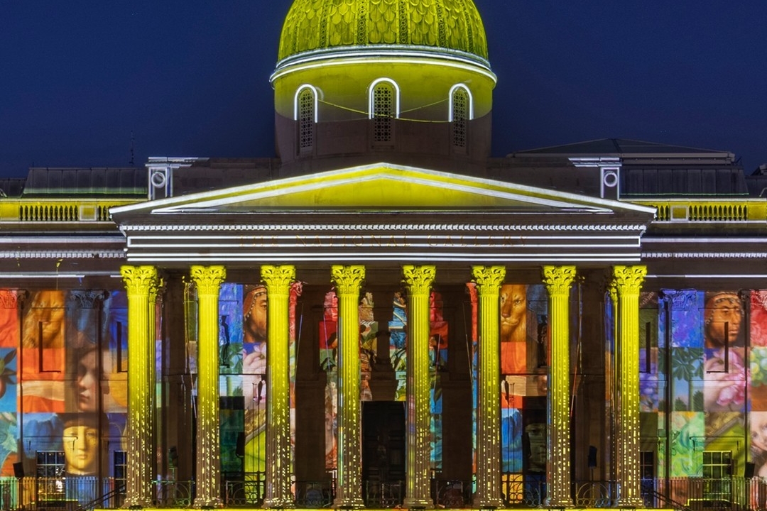 Galleries in London: The national Gallery.