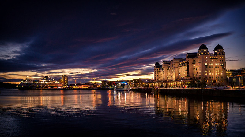 Neighborhoods in Oslo. Bjørvika