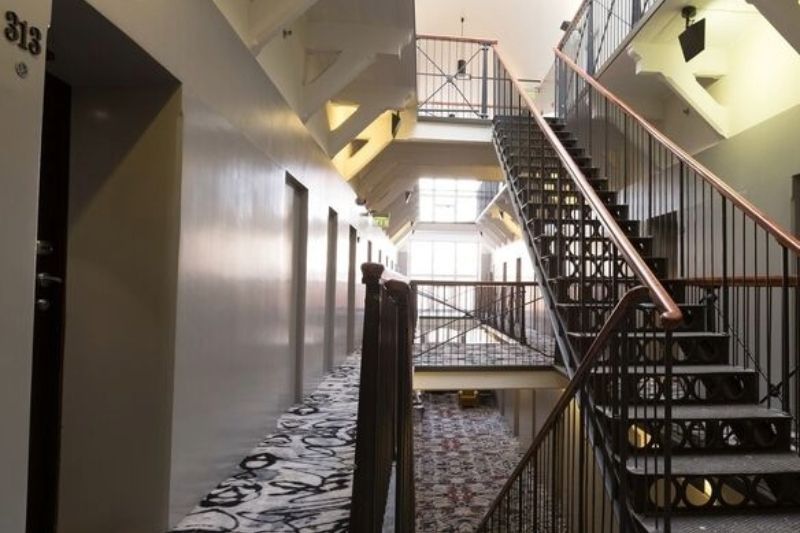 Heritage Hotels in Helsinki: Clarion Collection Hotel Katajanokka, ex prison cells and corridors converted to a modern hotel