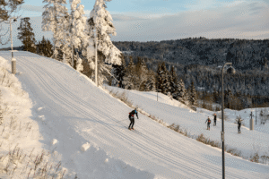 skiing in oslo