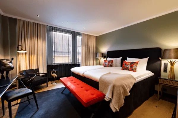 Hotel U14's guest room interior