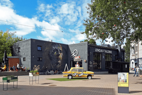 street view of Telliskivi Creative City in Tallinn