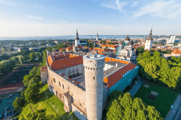 Toompea Castle in Tallinn