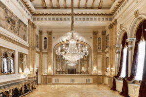 lobby of Hotel Kämp in Helsinki