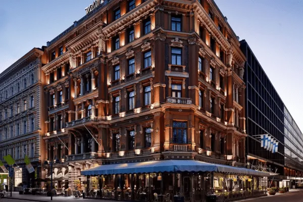 exterior of Hotel Kämp in Helsinki