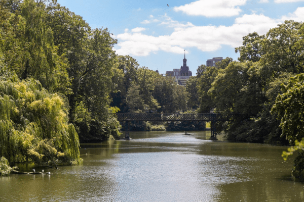 Ørstedsparken in Copenhagen