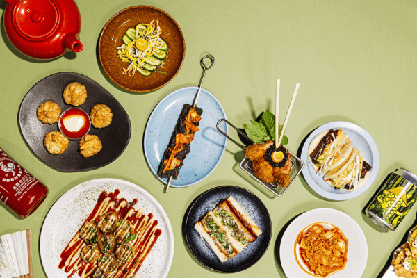 street food menu from Sentralen