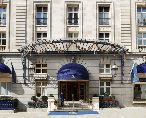 exterior of The Ritz in London