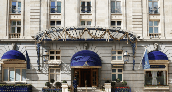 exterior of The Ritz in London