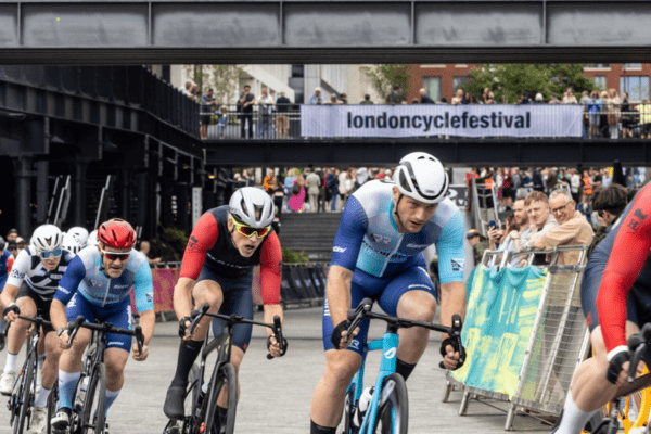 cyclers at London's Cycle Festival