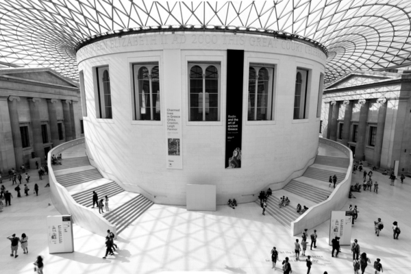 inside of the British Museum