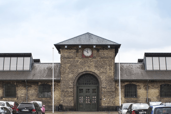 old building in the meatpacking district in Copenhagen