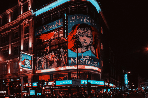 les miserables musicial in London