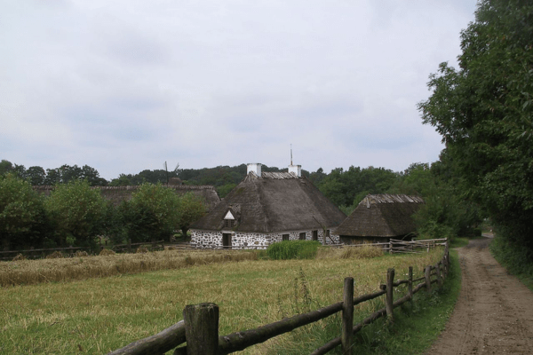 a countryside cottage in Fyn