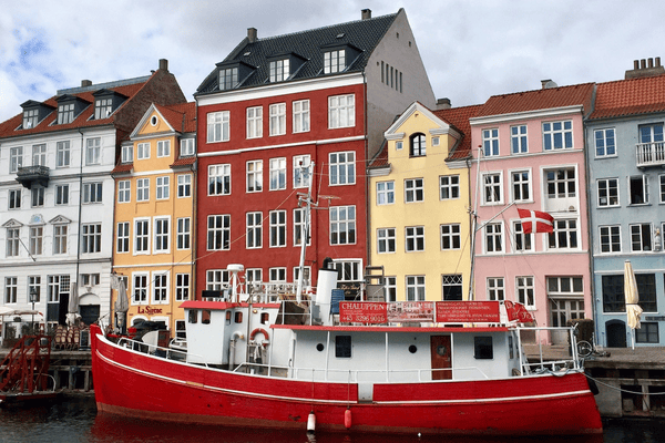 A photo of Nyhavn Harbour, Denmark