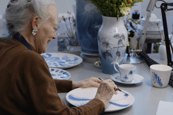 Royal Copenhagen painting