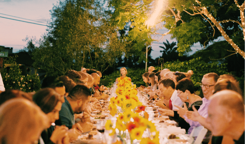 corporate tour experience with team dinner