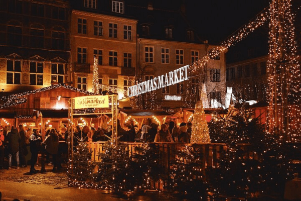 Christmas market in Denmark
