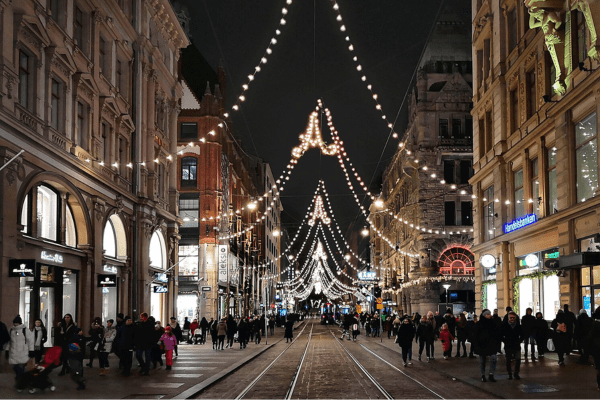 Aleksanterinkatu Christmas Street