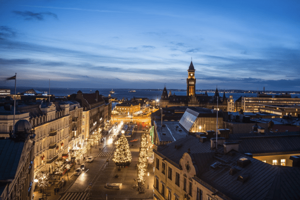 Helsingborg Christmas in Sweden