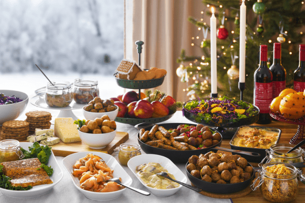 julbord in Sweden