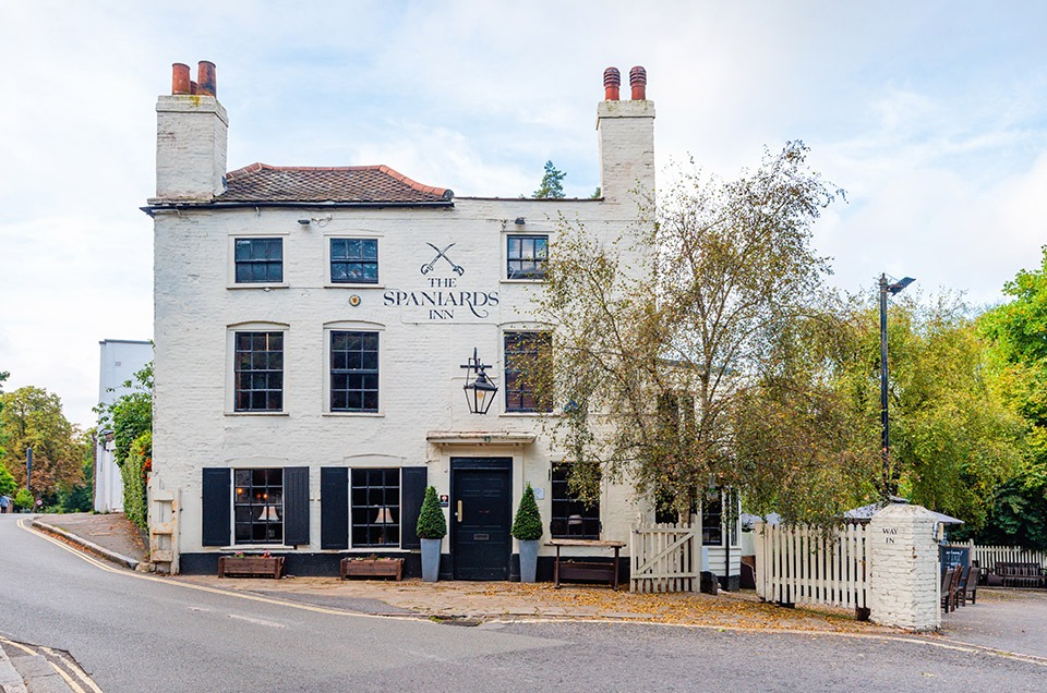The Spaniards Inn in Hampstead