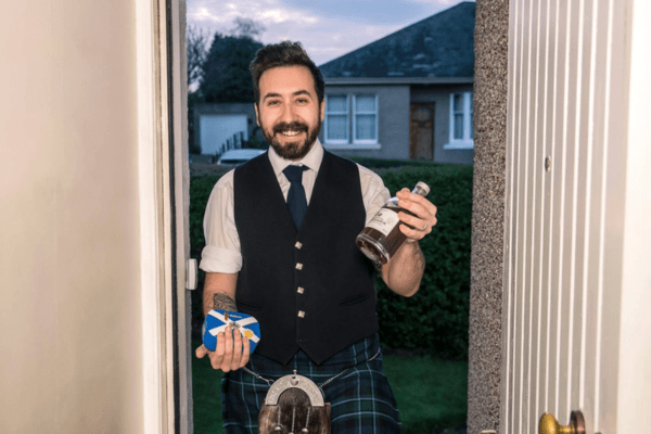 first footing in Edinburgh