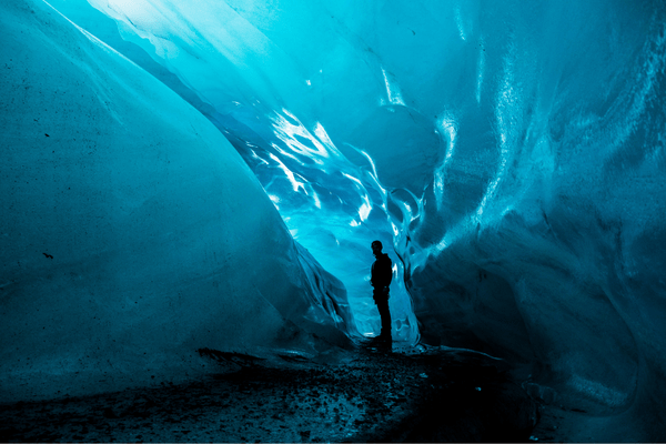 Winter Ice Cave Discovery