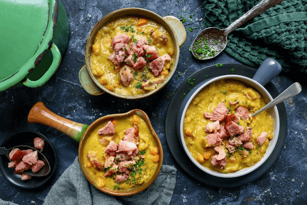 Hernesupp (Pea Soup with Smoked Pork)
