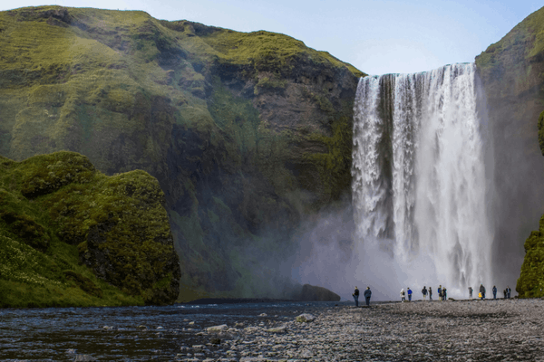 Skógafoss Waterfall