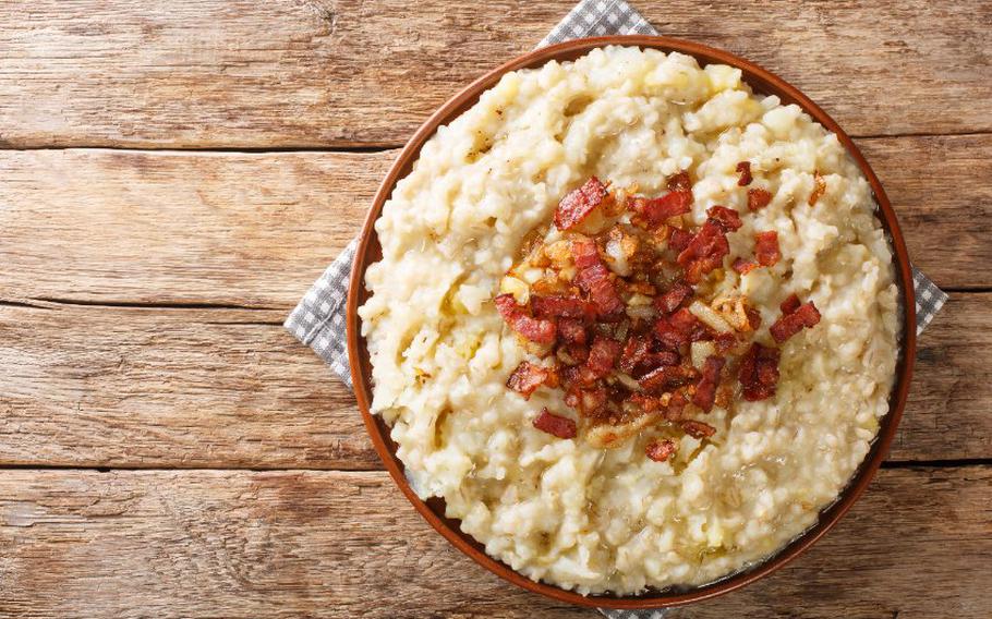 Mulgipuder (Barley and Potato Porridge)