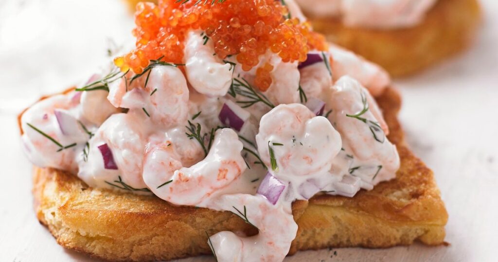 Toast Skagen – Prawn Toast