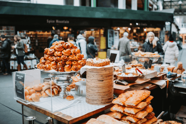 Borough Market for lunch