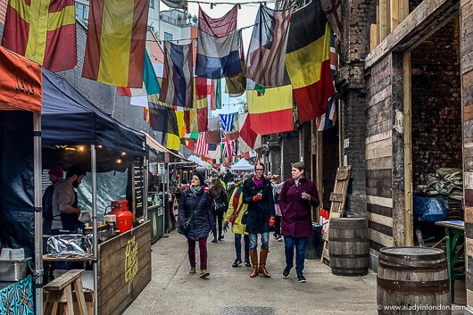 Maltby Street Market in Bermondsey