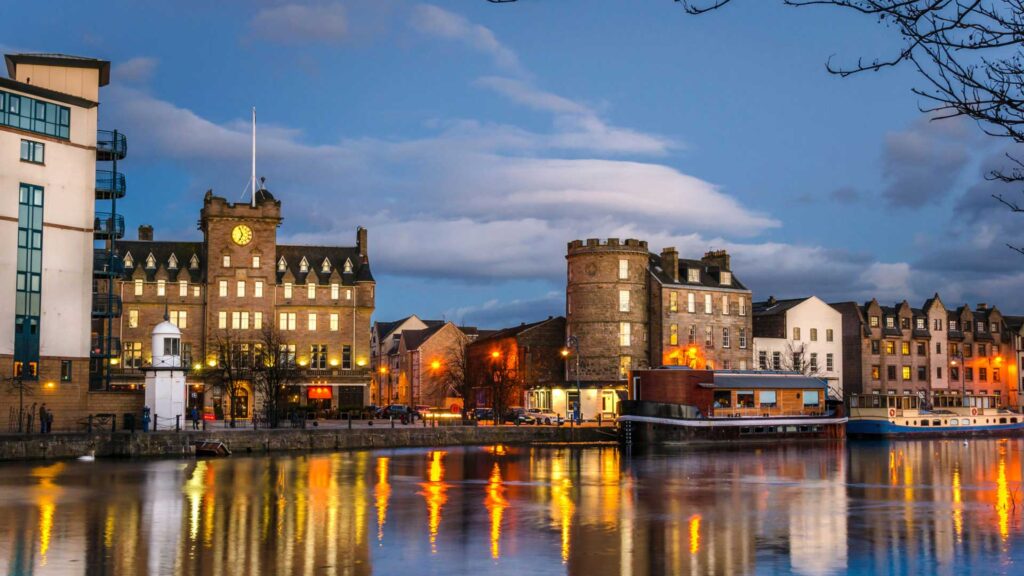 The Shore in Leith