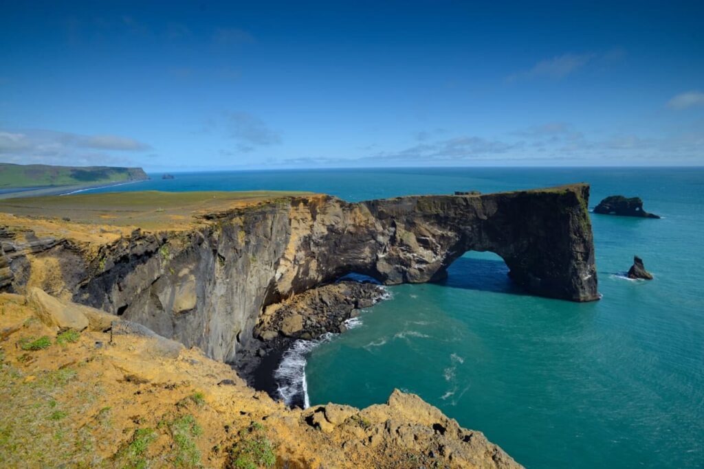 Dyrhólaey Peninsula and Sea Arch