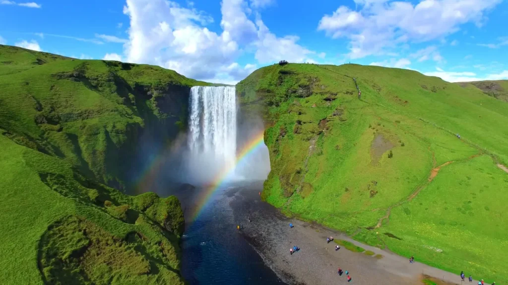 Skógafoss Waterfall