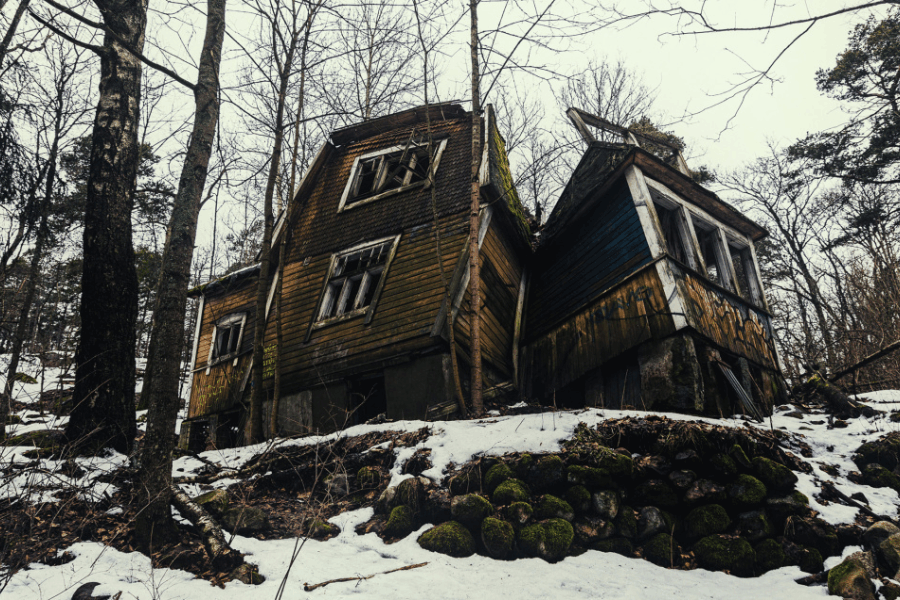 Abandoned Kruunuvuori District, Helsinki